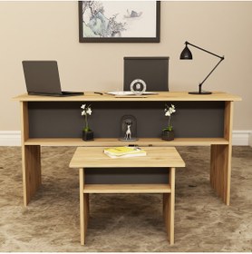 Resim Kalender Dekor Merkür-1-2 Ofis Büro Masası Takımı 