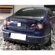 Resim Vw Passat B6 Difüzör Lüx Tip İthal Ultra Parlak Siyah Difizör Uyumlu 