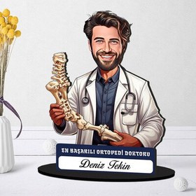 Resim En Başarılı Erkek Ortopedi Doktoru Karikatürlü Biblo 