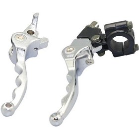 Resim Motosiklet 7/8 "gidon Fren Debriyaj Kolu 140/125/110cc Pit Dirt Bike Için 