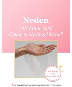 Resim Missha 24K Prime Gold Collagen Hydrogel Mask 