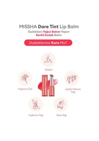 Resim Dudaklara Yoğun Bakım Yapan Renkli Dudak Balmı Dare Tint Lip Balm 02 Dewy Bery 0 