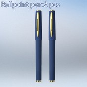 Resim WQN 2/3/6/7/12 Mavi Mat Jel Kalem - Akıcı Yazım, Büyük Dolum 0.7mm Uç, Çabuk Kuruma, Cep Klipsi Tasarımı - Okul, Ofis ve El Yazısı İçin Kaymaz Kelepirli Dönüş Sezonu 