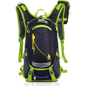 Resim Dianziye Dağ Bisikleti Ve Yürüyüş İçin Hidrasyon Sırt Çantası - Yeşil Yeşil 