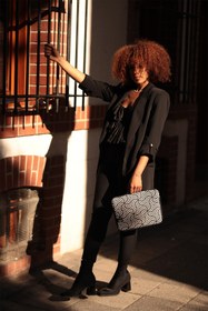 Resim Moserini Ipad Air 5 (5. Nesil) 10.9 " (2022) A2588 A2589 A2591 Smart Desenli Tablet Çantası Rosetta 