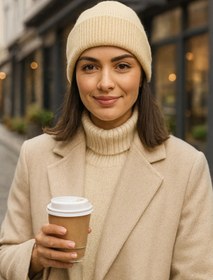 Resim LAGRANZE Premium Basic Düz Kadın Bere 