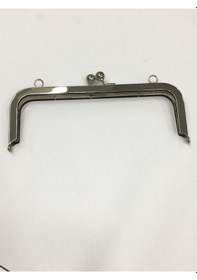 Resim Karantuhafiye Çanta Ve Cüzdan Klipsi Burs 20 Cm Gümüş Gümüş 