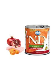 Resim N&D Tahılsız Tavuklu Bal Kabaklı & Narlı Konserve Yetişkin Köpek Maması 285 G 