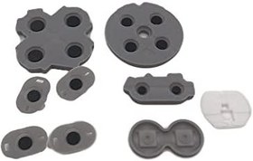 Resim Wii U Gamepad Değiştirme için Silikon İletken Kauçuk Ped Düğme Kontak Pedi 