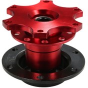 Resim Padalink Alüminyum Hızlı Çıkarılabilir Direksiyon Adaptörü - Evetli Aksesuarlar, Kolay Kurulum, Evet Güvenlik, Evet Evetli Modeller İçin Kırmızı 