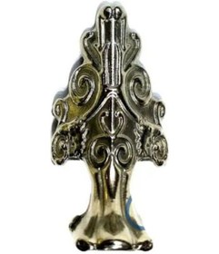 Resim Lükens Sandık Ayağı, Kutu Ayak 4 Cm - Nikel Çok Renkli 