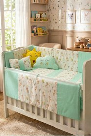Resim özgürce Yumuşak ve Rahat Bebek Uyku Seti - 80x130, Huzurlu Uyku İçin Ideal 