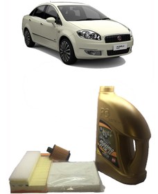 Resim Fiat Linea 1.3 Multijet Euro 5 Motor için Yağ Bakım Seti N11.5507 
