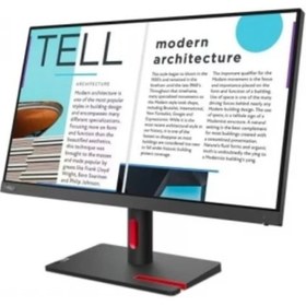 Resim AyrStore LENOVO 24,5 S25E-30 63E0KAT4TK VA PANEL KURUMSAL 4Ms 75Hz VGA HDMI VESA FULL HD WLED MONITÖR 