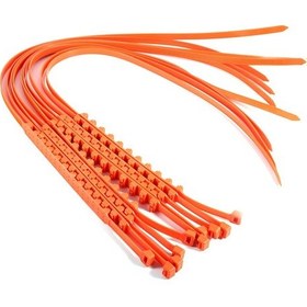 Resim Tenfowee 10 Adet Evrensel Araç Zinciri - Kar, Çamur Ve Buzda Kaymayı Önleyen Dayanıklı Nylon Tekerlek Zinciri 