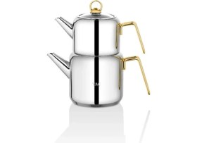 Resim Taç Vallena 15 Parça Çelik Çeyiz Seti Gold 