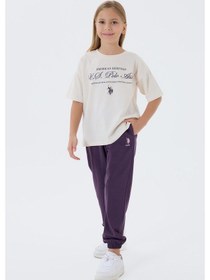 Resim U.s. Polo Assn. Kız Çocuk Beyaz Pijama Takım Us2502-c-v2 Beyaz 