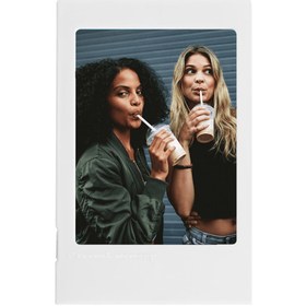 Resim Instax Mini Film Uyumlu Beyaz Katlanılabilir Fotoğraf Çerçevesi 