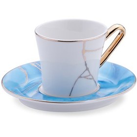 Resim Korkmaz Orient 4 Parça Kahve Fincan Takımı A8644-3 