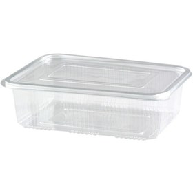 Resim Genel Markalar Plastik Sızdırmaz Kap 1500 Cc/gr Düz Kapaklı 50'lü 