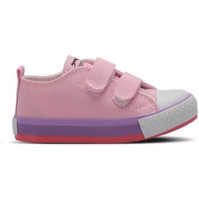 Resim Slazenger KOALA Çocuk Cırt Cırtlı Pudra Günlük Spor Ayakkabısı 