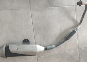 Resim SYM NHX 125 2024 UYUMLU EGZOZ KOMPLE ORJİNAL ÇIKMA 