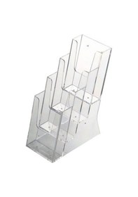 Resim Masaüstü Broşürlük 10x21cm 1/3 A4 4 Katlı 1 Adet 