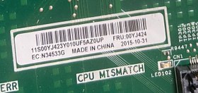 Resim IBM 00YJ424 N34533G 00YJ423 x3650 M5 System Board - MotherboardIBM 00YJ424 N34533G 00YJ423 x3650 M5 System Board - Motherboard 