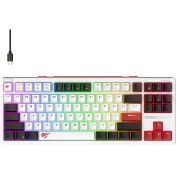 Resim Havit Gamenote Kb902l Gasket Rgb Mekanik Klavye - Red Switch 