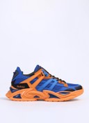 Resim Guess Mavi - Turuncu Erkek Sneaker BELLUNO 