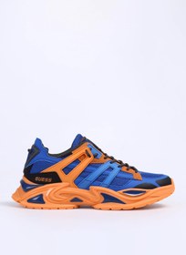Resim Guess Mavi - Turuncu Erkek Sneaker BELLUNO 