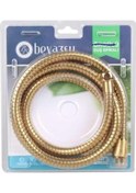 Resim Duş Hortumu Sık Örgülü Beyazsu Gold 1.50 Metre 