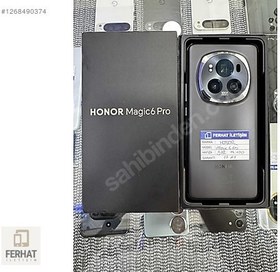 Resim Honor Magic 6 Pro İkinci El TR | 512 GB 12 GB | Siyah 