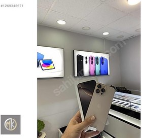 Resim Apple iPhone 16 Pro Max İkinci El YD | 256 GB | Çöl Titanyum 