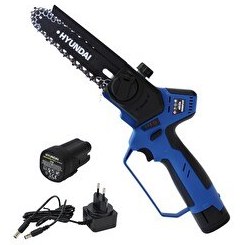 Resim Hyundai HCS186A Akülü Dal Budama Testeresi 16.8V 500W 2x2Ah Li-Ion Çift Akü 