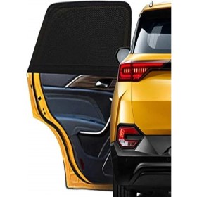 Resim Ankaflex 2 Adet Araba Arka Koltuk Perde Güneşliği Oto Otomobil Güneşlik 
