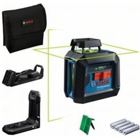 Resim Bosch GLL 2-20 G Çizgi Lazeri + LB10 + DK10 - 0601065000 
