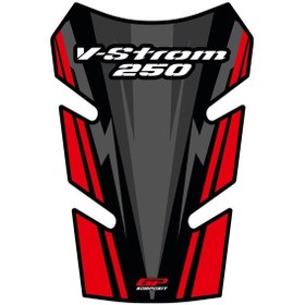 Resim Gp Kompozit Suzuki V-Strom 250 2017-2020 Uyumlu Tank Pad Kırmızı 553760173 