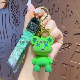 Resim Silver1 Iyi Şanslar Bebek Sevimli Karikatür Peluş Bebek Çanta Kolye Kız Öğrenci Bebek Asılı Anahtar (Yurt Dışından) 