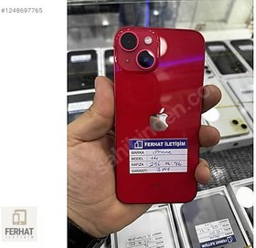 Resim Apple iPhone 14 İkinci El TR | 256 GB | Kırmızı 