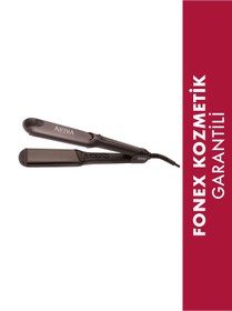 Resim Astra L021 Profesyonel Saç Düzleştirici Siyah, parlak ve kullanışlı saç şekillendirme aracı 