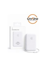 Resim Magsafe Manyetik Kablosuz Powerbank Apple Uyumlu iPhone Manyetik Wireless Şarj Destekli Powerbank Beyaz 
