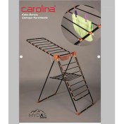 Resim Siyah Kalın Borulu Çamaşır Kurutmalık Demir 