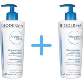 Resim Bioderma Atoderm Creme 2 x 500 ML 