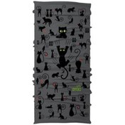 Resim NECKO Minik Kedi Maske 4 Mevsim Motosiklet ve Outdoor Bandana - Balaklava DN0363 