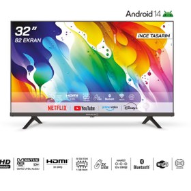 Resim Mediastar Android 32" 82 Ekran HD Led TV 