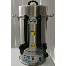 Resim Cvs Dn 91105 . 40 Bardak Elektrikli Termostatlı 4 Lt Paslanmaz Çelik Semaver Çay Otomatı Makinesi 