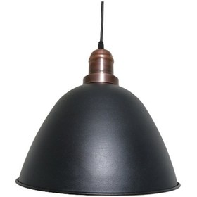 Resim Rioligh Retro Siyah Içi Gold Tekli Metal Sarkıt Çap:28Cm 