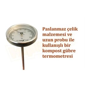 Resim Tfa Metal Kompost Termometresi 