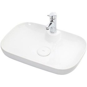 Resim Lapino Premium Class 60 CM Tezgah Üstü Lavabo Beyaz 